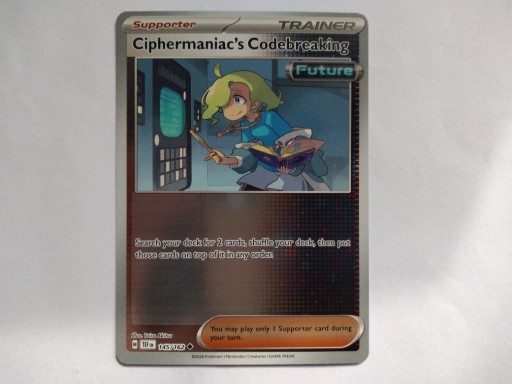 Zdjęcie oferty: Pokemon Ciphermaniac's Codebreaking 145 Reverse