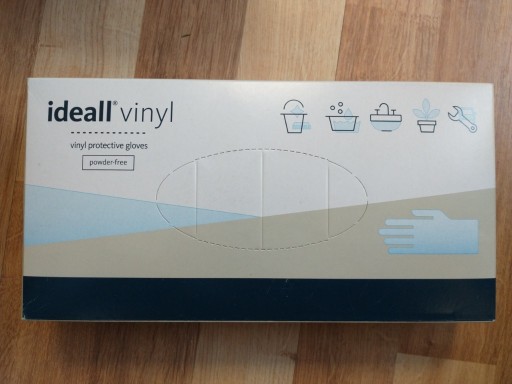 Zdjęcie oferty: Rękawiczki winylowe Ideall Vinyl 100 szt. MERCATOR