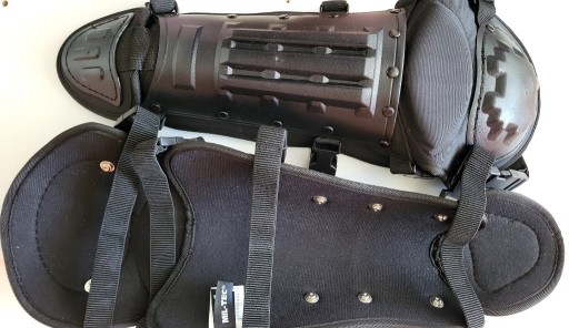 Zdjęcie oferty: Ochraniacze piszczeli i kolan Mil-Tec Anti-Riot uniwersalny czarny 