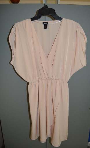 Zdjęcie oferty: Sukienka H&M 36/38 pudrowy róż