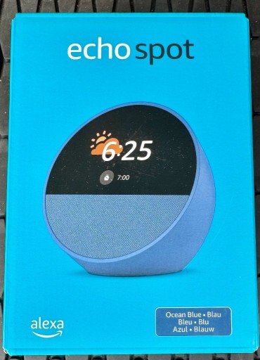 Zdjęcie oferty: Inteligentny głośnik Amazon Echo Spot (2024) Ocean Blue WIFI Bluetooth