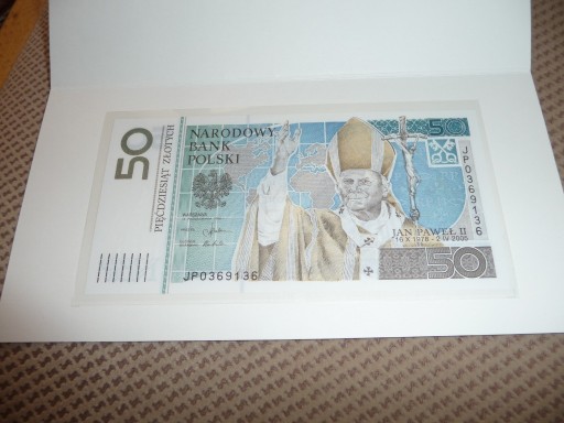 Zdjęcie oferty: Banknot widoczny na zdjęciu 50 zł 2005rok