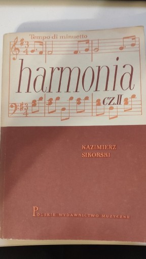 Zdjęcie oferty: Sikorski harmonia cz. II