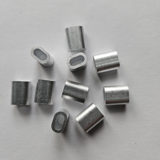 Zdjęcie oferty: Złączka aluminiowa 3mm tuleja - 10 szt