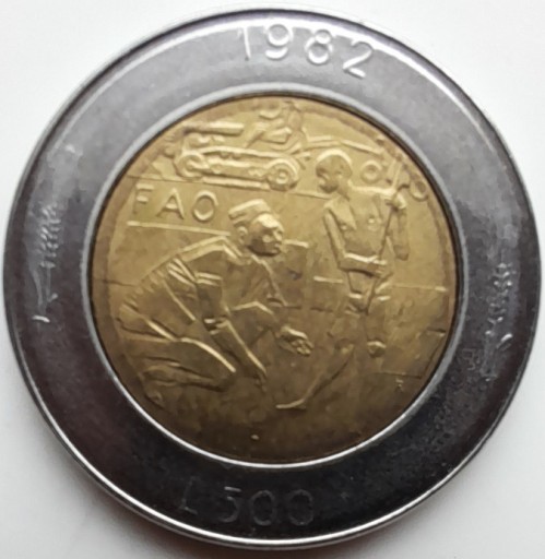 Zdjęcie oferty: San Marino - 500 lira - 1982