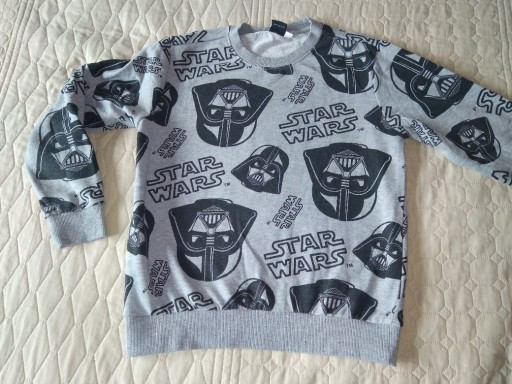 Zdjęcie oferty: BLUZA DRESOWA STAR WARS r 140 COOL CLUB smyk VADER