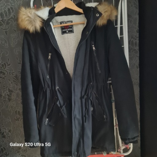 Zdjęcie oferty: Zimowa kurtka parka czarna rozm m 175 cm