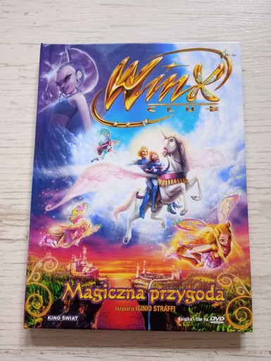 Zdjęcie oferty: Winx magiczna przygoda DVD + książka 