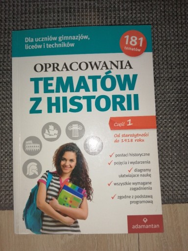 Zdjęcie oferty: Opracowania tematów z historii 