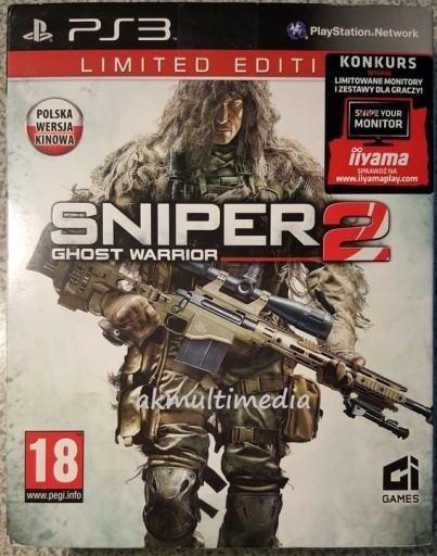 Zdjęcie oferty: Sniper Ghost Warrior 2 Edycja Limitowana PS3 PL