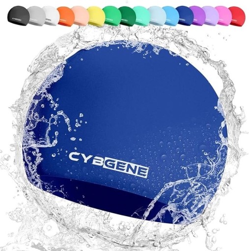 Zdjęcie oferty: CybGene Silikonowy czepek pływacki Unisex