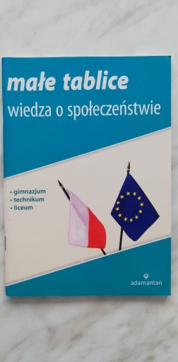 Zdjęcie oferty: małe tablice - wiedza o społeczeństwie