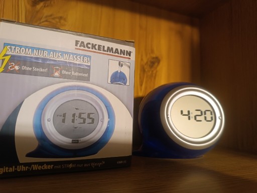 Zdjęcie oferty: FACKELMANN  Zegarek zegar na wodę ekologiczny