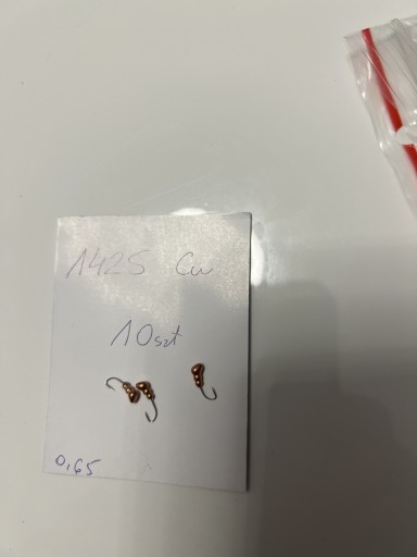 Zdjęcie oferty: Mormyszka wolframowa miedź mrowka 0,34g