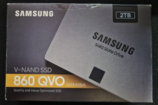 Zdjęcie oferty: Dysk SSD Samsung 860 QVO 2TB 2,5" SATA III