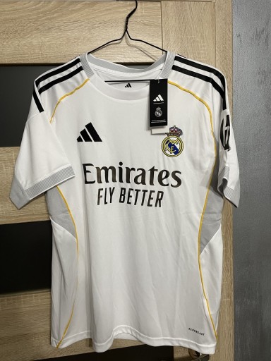Zdjęcie oferty: Nowa z metkami Koszulka Piłkarska Real Madryt 25/26 Domowa Aeroready