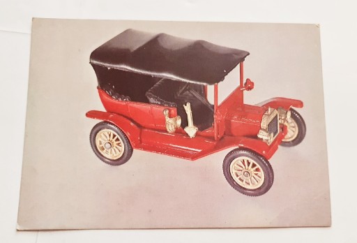 Zdjęcie oferty: Pocztówka Modele Samochodów FORD T 1911 KAW 1972