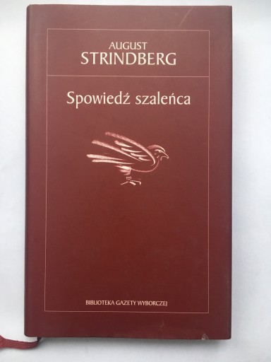 Zdjęcie oferty: Spowiedź szaleńca Strindberg