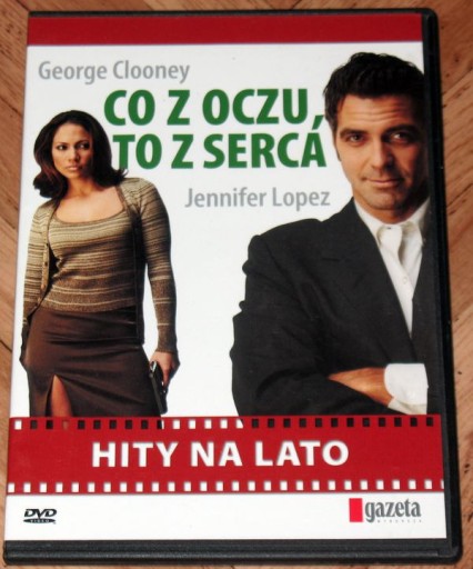 Zdjęcie oferty: DVD Co z oczu to z serca George Clooney NOWA