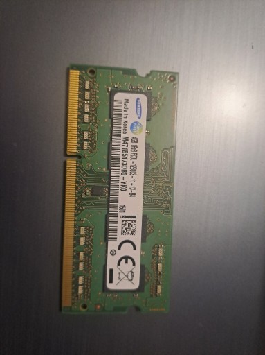 Zdjęcie oferty: Samsung ram 4gb ddr3 12800s
