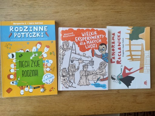 Zdjęcie oferty: Wielkie eksperymenty dla małych ludzi + Rodzinne potyczki