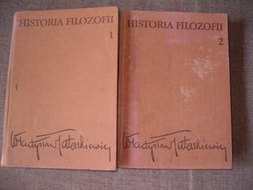 Zdjęcie oferty: Historia Filozofii t.1-2 - Władysław Tatarkiewicz