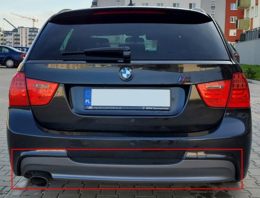 Zdjęcie oferty: Dyfuzor BMW E90 E91 M-PAKIET Dokładka Zderzaka TYŁ