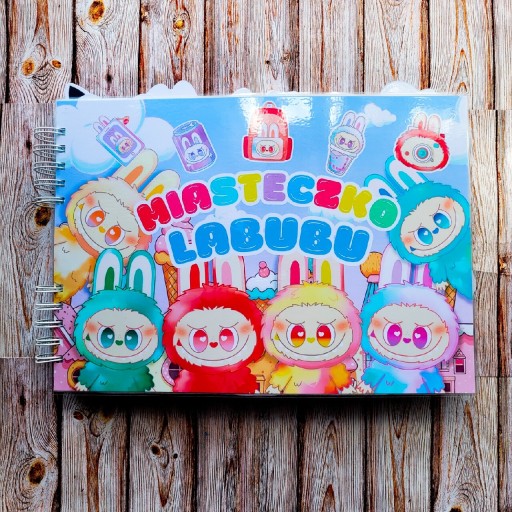 Zdjęcie oferty: Książeczka na rzepy Labubu. Toca Boca. Avatar. Album na rzepy. Prezent. 