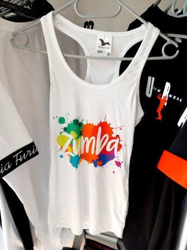 Zdjęcie oferty: Koszulka t-shirt ZUMBA rozmiar S 