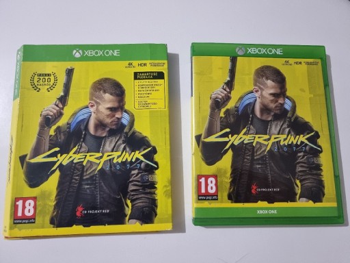 Zdjęcie oferty: Cyberpunk 2077 Xbox PL - wersja pudełkowa + mapa+ kompendium + pocztówki 