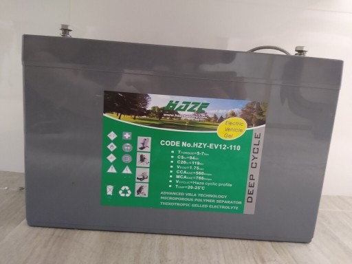 Zdjęcie oferty: Akumulator żelowy 119Ah Haze 12v Solar