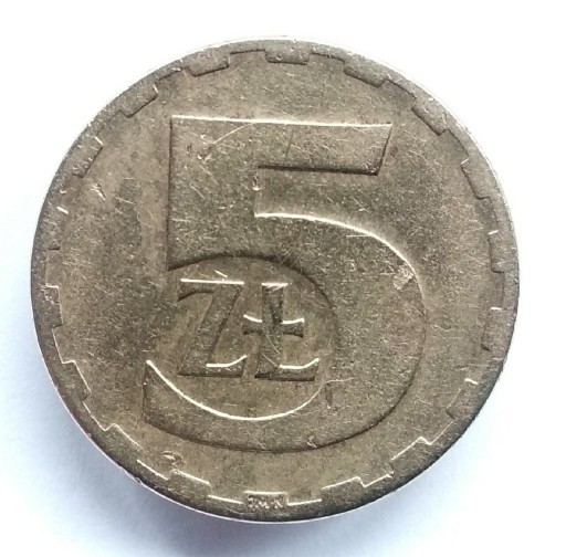 Zdjęcie oferty: 5 złoty 1977  ładna w kapslu