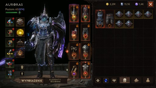 Zdjęcie oferty: Diablo Immortal Krzyżowiec 874 