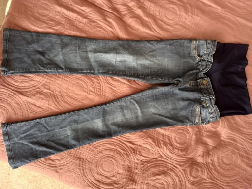 Zdjęcie oferty: Spodnie ciążowe dżinsowe r. 36