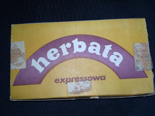 Zdjęcie oferty: Herbata EXPRESOWA z PRL dla kolekcjonera PEWEX