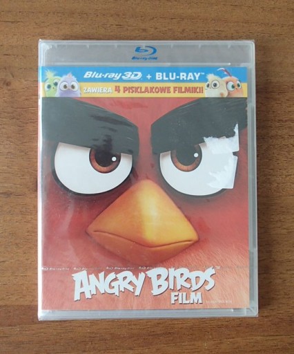Zdjęcie oferty: Angry Birds Blu-Ray 3D - Blu-ray -  Nowy  PL