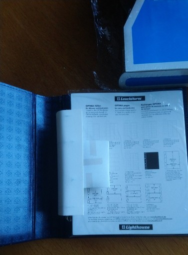 Zdjęcie oferty: Album Leuchtturm OPTIMA CLASSIC + 10 kart M12K