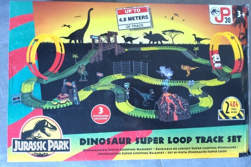 Zdjęcie oferty: Tor Jurassic Park Dinozaury 4,8m Super Loop