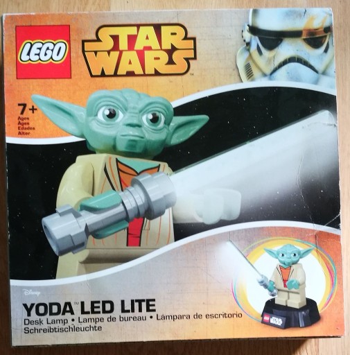 Zdjęcie oferty: LEGO LED LAMPKA LATARKA STAR WARS FIGURKA YODA