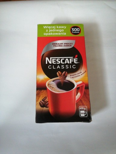 Zdjęcie oferty: Kawa rozpuszczalna Nescafe 600g