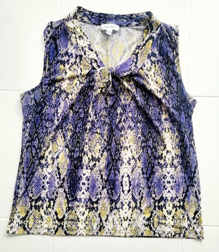 Zdjęcie oferty: CALVIN KLEIN 40 BLUZECZKA WĘŻOWY WZÓR SALE