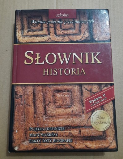 Zdjęcie oferty: SŁOWNIK HISTORIA