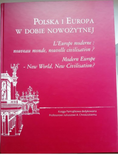 Zdjęcie oferty: Chrościcki, Polska i Europa w dobie nowożytnej 