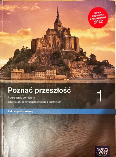 Zdjęcie oferty: Poznać przeszłość 1, zakres podstawowy, podręcznik dla  liceum i technikum