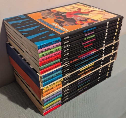 Zdjęcie oferty: AKIRA Tomy 1-19 Katsuhiro Otomo