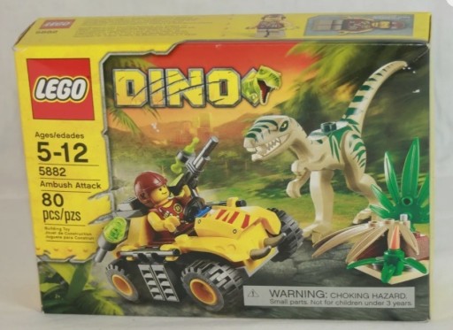 Zdjęcie oferty: Lego 5882 Dino Zasadzka celofyza 5-12 bdb