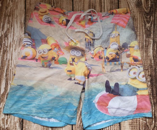 Zdjęcie oferty: Męskie Spodenki Kąpielowe w Minionki Rozmiar L