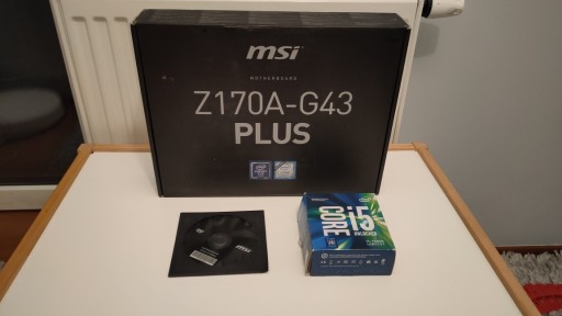 Zdjęcie oferty: Płyta główna MSI Z170A G43 PLUS + i5 7600k