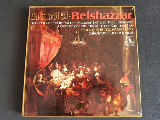 Zdjęcie oferty: Handel Belshazzar / Harnoncourt  BOX 4LP 