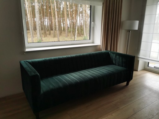 Zdjęcie oferty: Sofa kanapa velvet butelkowa zieleń piękna nowa 